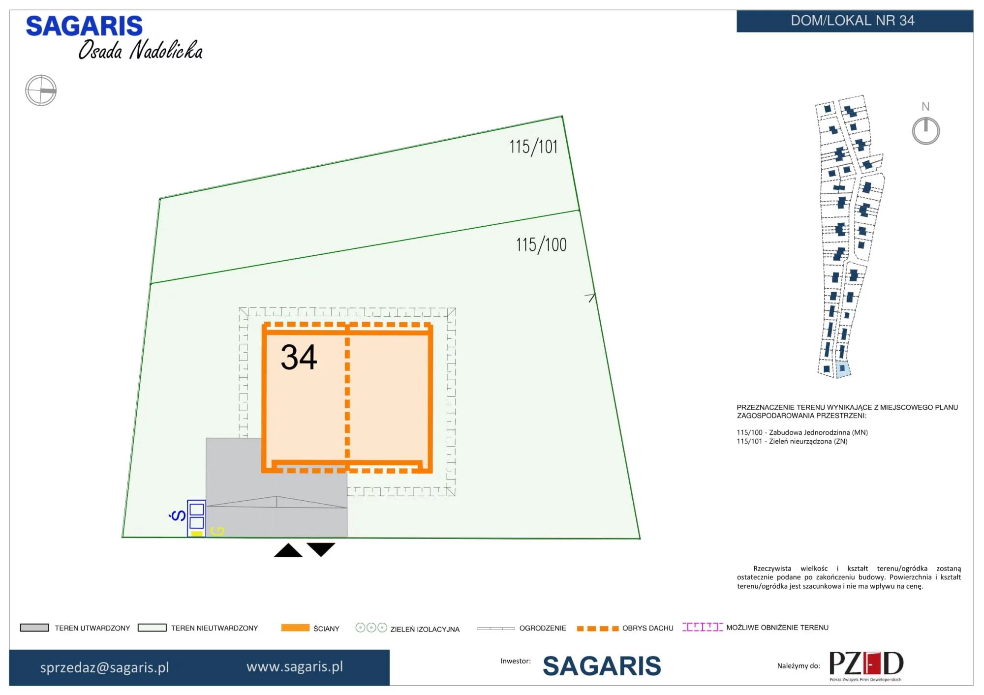 Dom 111,43 m², oferta nr 34, Osada Nadolicka, Nadolice Małe, ul. Wrocławska-idx