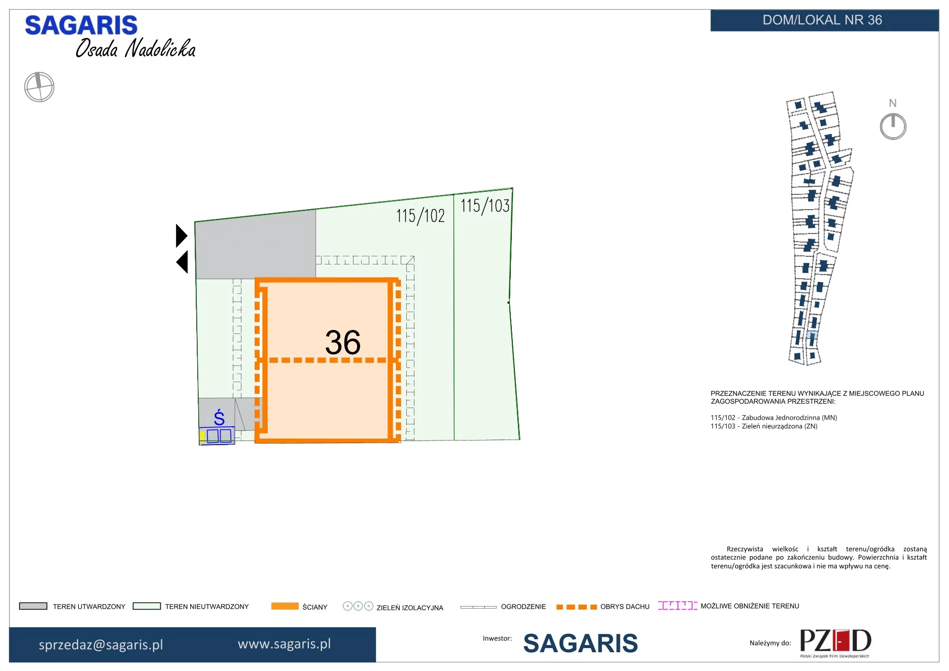 Dom 111,43 m², oferta nr 36, Osada Nadolicka, Nadolice Małe, ul. Wrocławska-idx