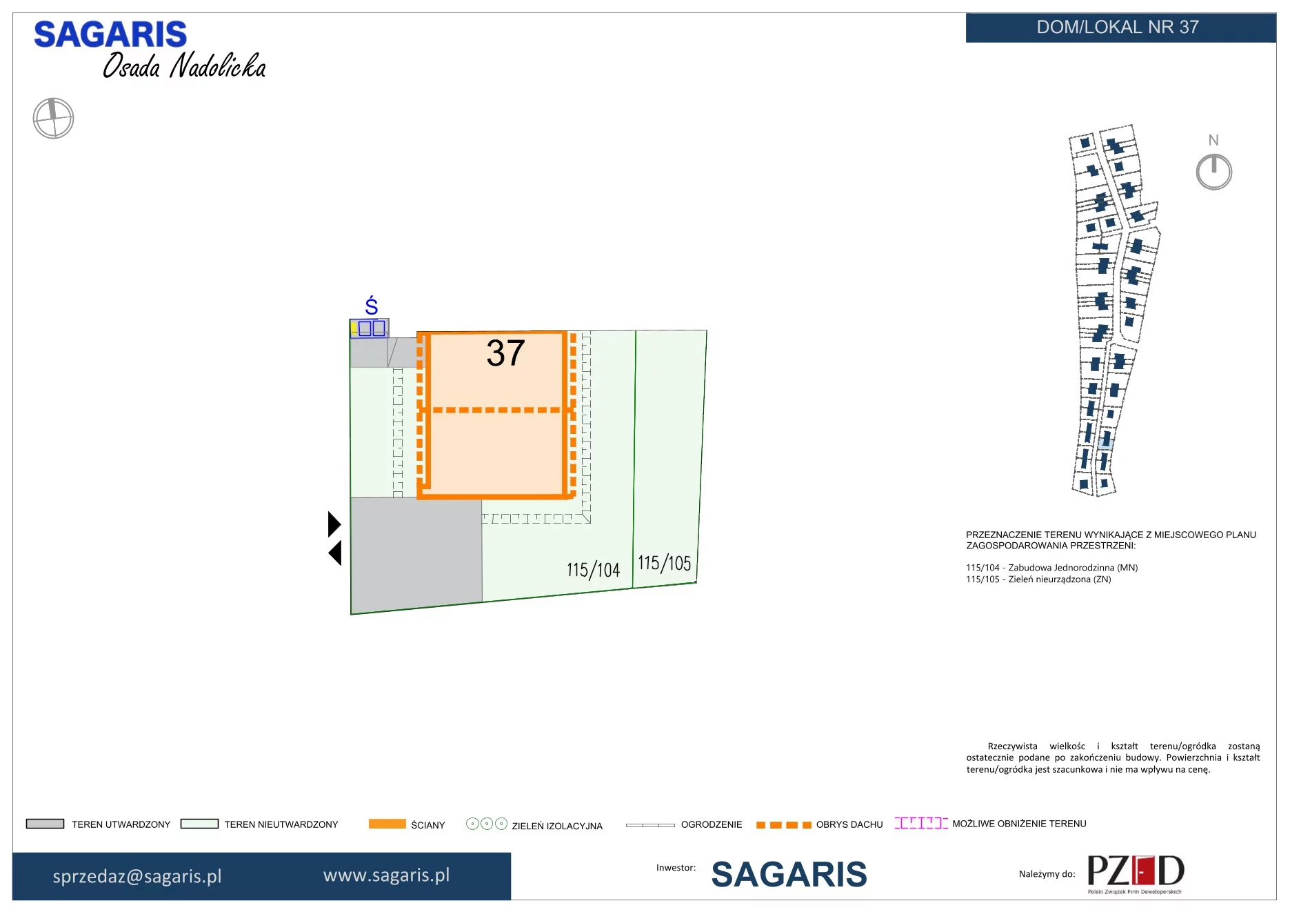 Dom 111,43 m², oferta nr 37, Osada Nadolicka, Nadolice Małe, ul. Wrocławska-idx