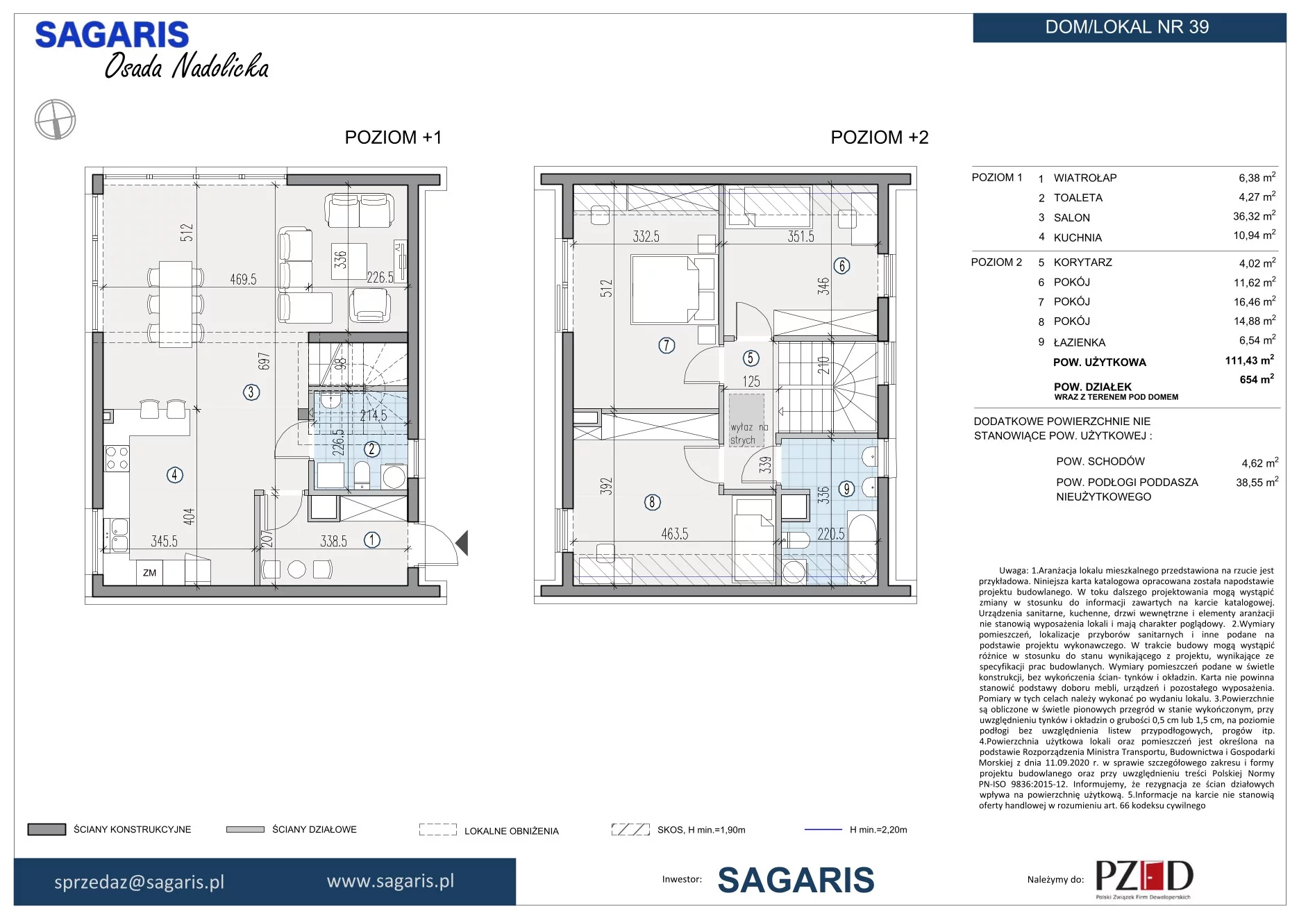 Dom 111,43 m², oferta nr 39, Osada Nadolicka, Nadolice Małe, ul. Wrocławska-idx