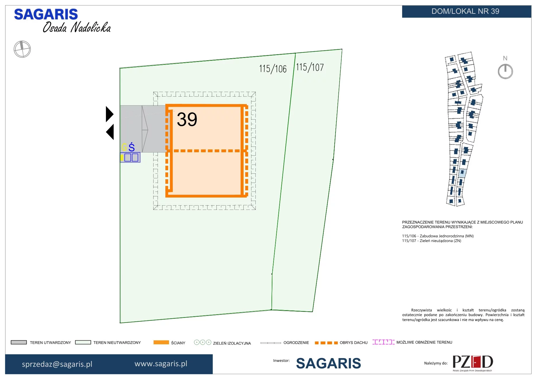 Dom 111,43 m², oferta nr 39, Osada Nadolicka, Nadolice Małe, ul. Wrocławska-idx