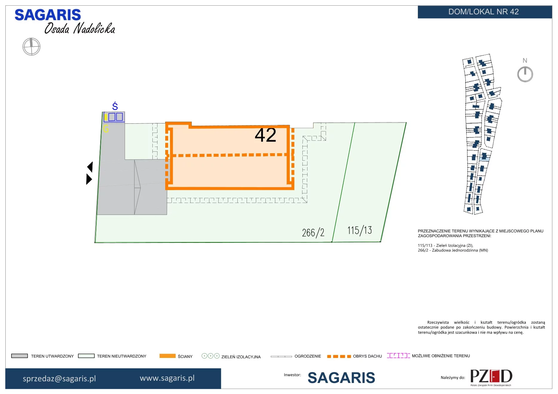 Dom 124,44 m², oferta nr 42, Osada Nadolicka, Nadolice Małe, ul. Wrocławska-idx