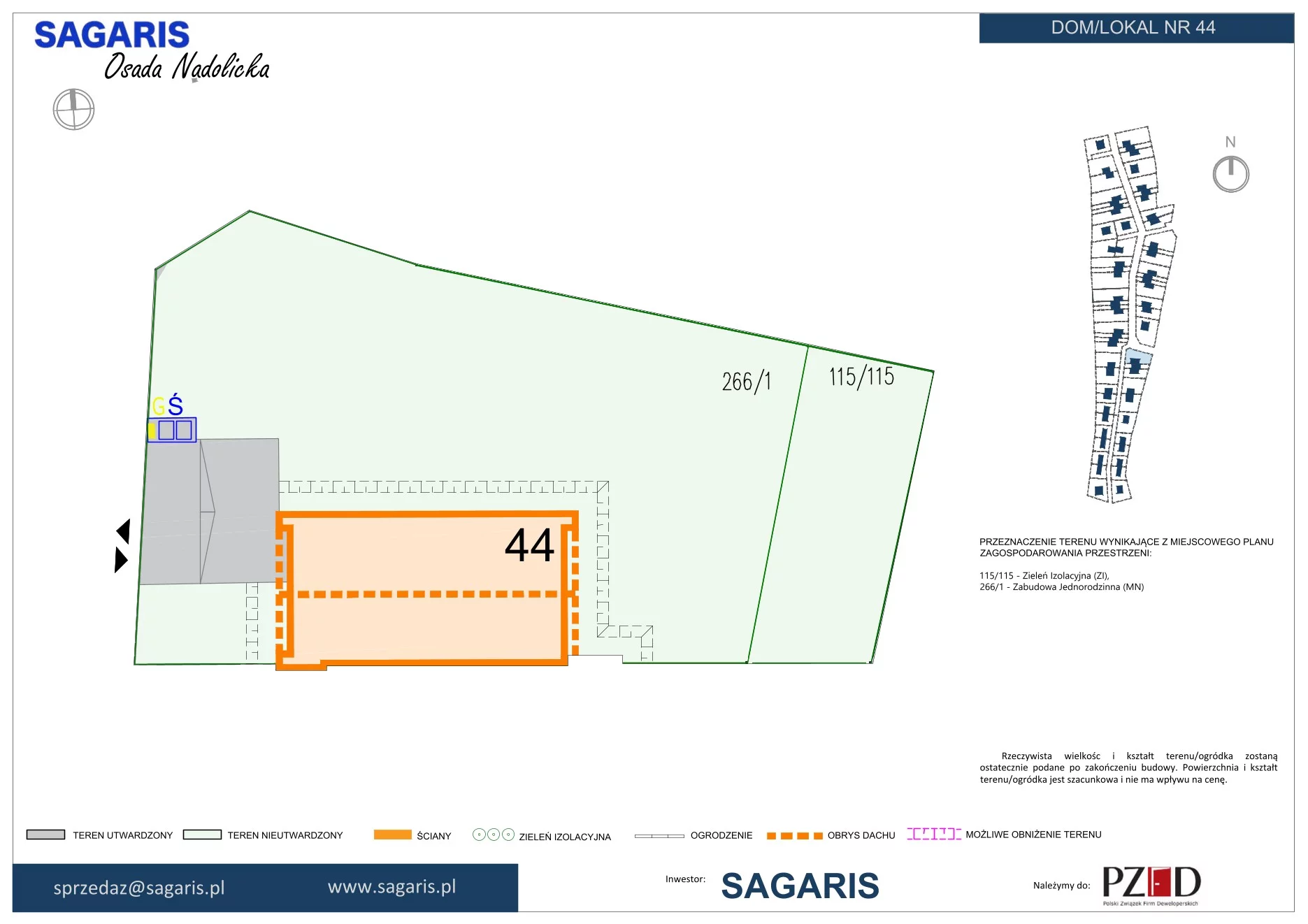 Dom 124,44 m², oferta nr 44, Osada Nadolicka, Nadolice Małe, ul. Wrocławska-idx