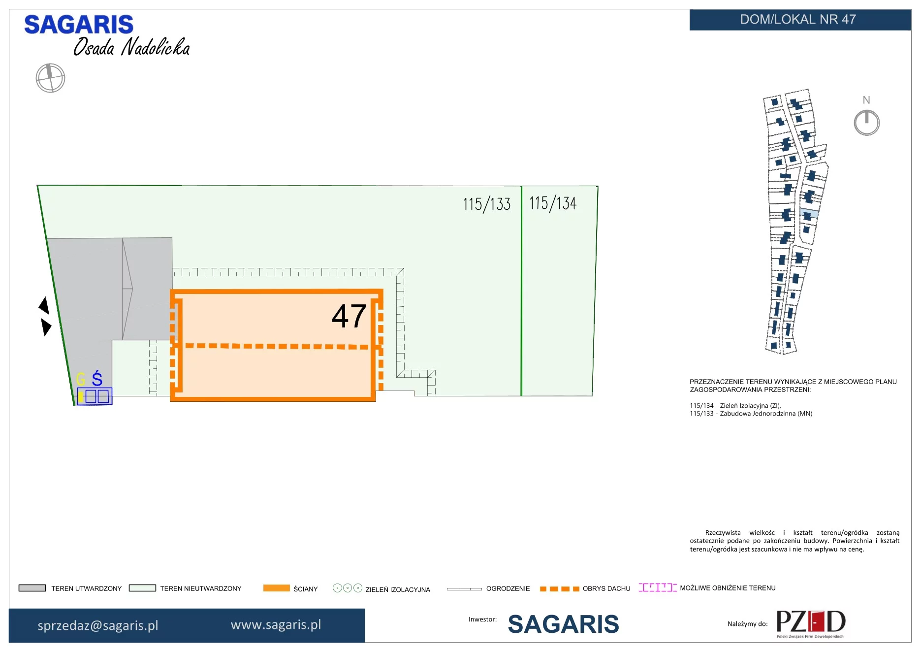 Dom 124,44 m², oferta nr 47, Osada Nadolicka, Nadolice Małe, ul. Wrocławska-idx