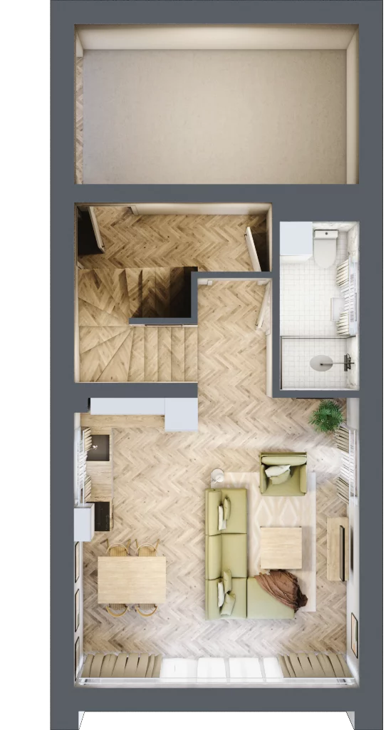 Dom 107,03 m², oferta nr 35, Osada Nadolicka, Nadolice Małe, ul. Wrocławska