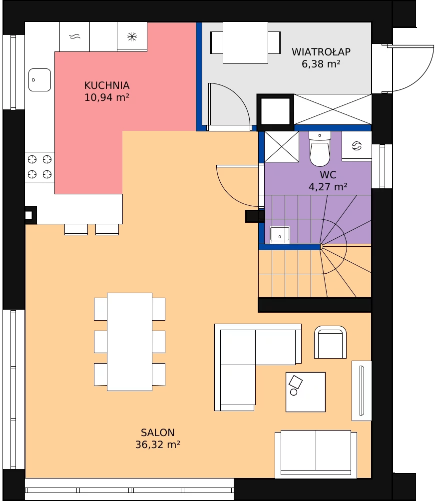 Zalety domu 111.43 m², 36