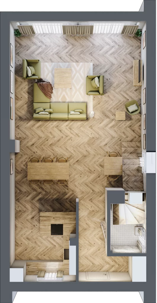 Dom 124,44 m², oferta nr 46, Osada Nadolicka, Nadolice Małe, ul. Wrocławska