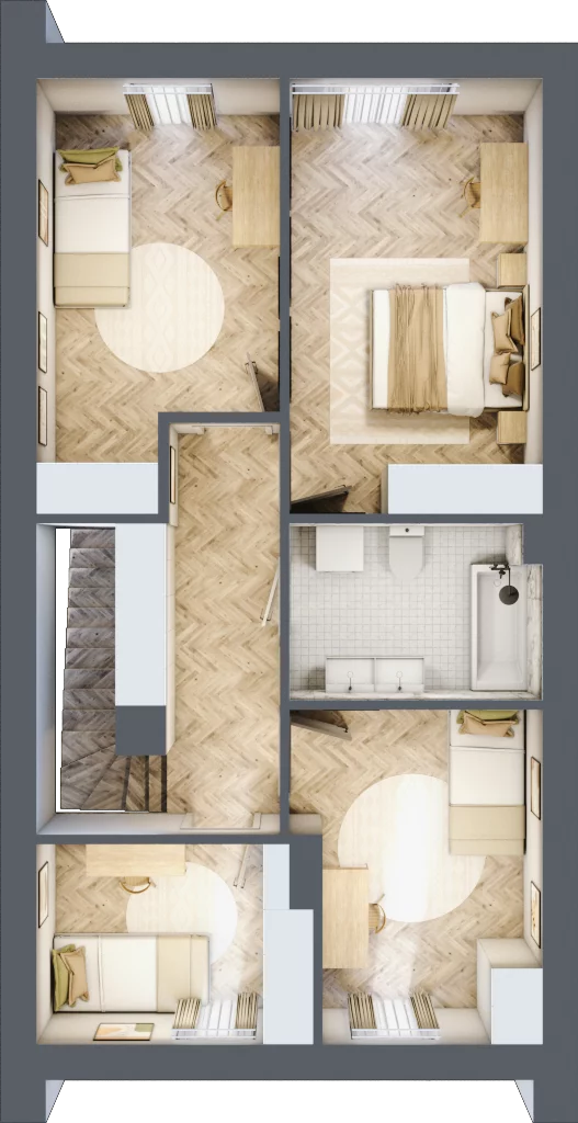 Dom 124,44 m², oferta nr 47, Osada Nadolicka, Nadolice Małe, ul. Wrocławska
