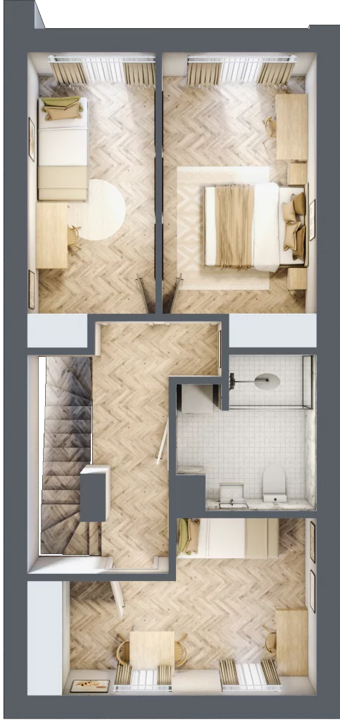 Dom 105,07 m², oferta nr 5, Osada Nadolicka, Nadolice Małe, ul. Wrocławska