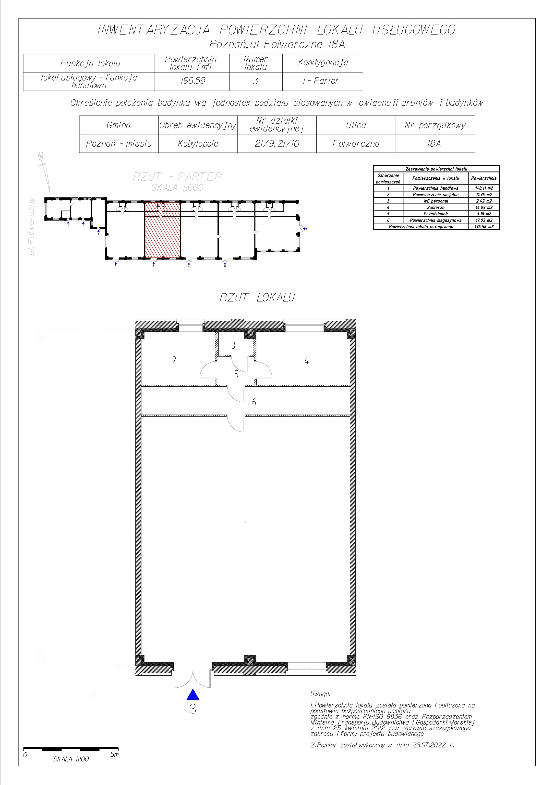 Lokal użytkowy 196,58 m², oferta nr 3, Sagaris Malta - lokale usługowe, Poznań, Nowe Miasto, ul. Dymka