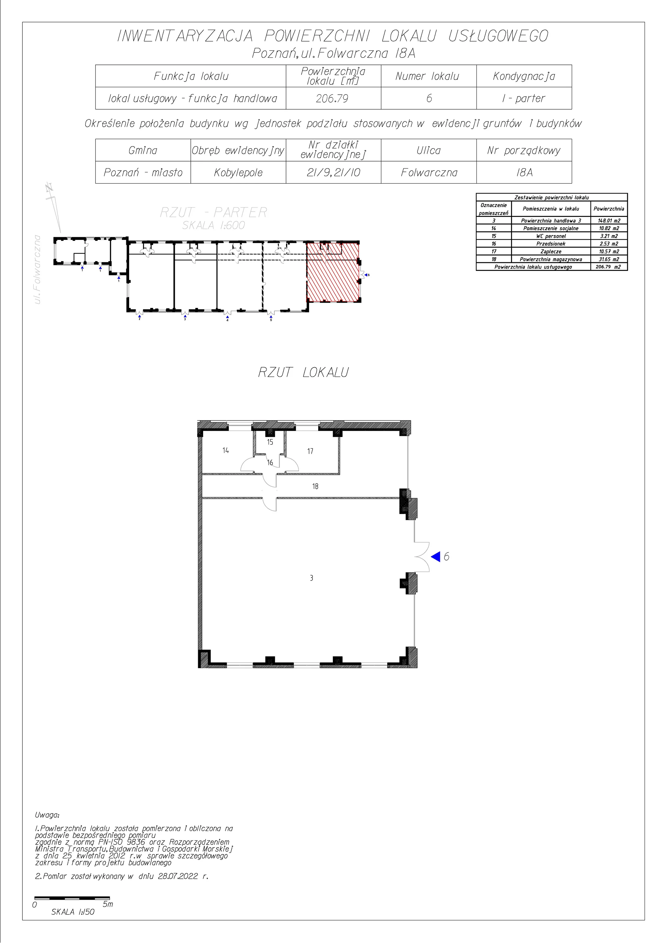 Lokal użytkowy 206,79 m², oferta nr 6, Sagaris Malta - lokale usługowe, Poznań, Nowe Miasto, ul. Dymka