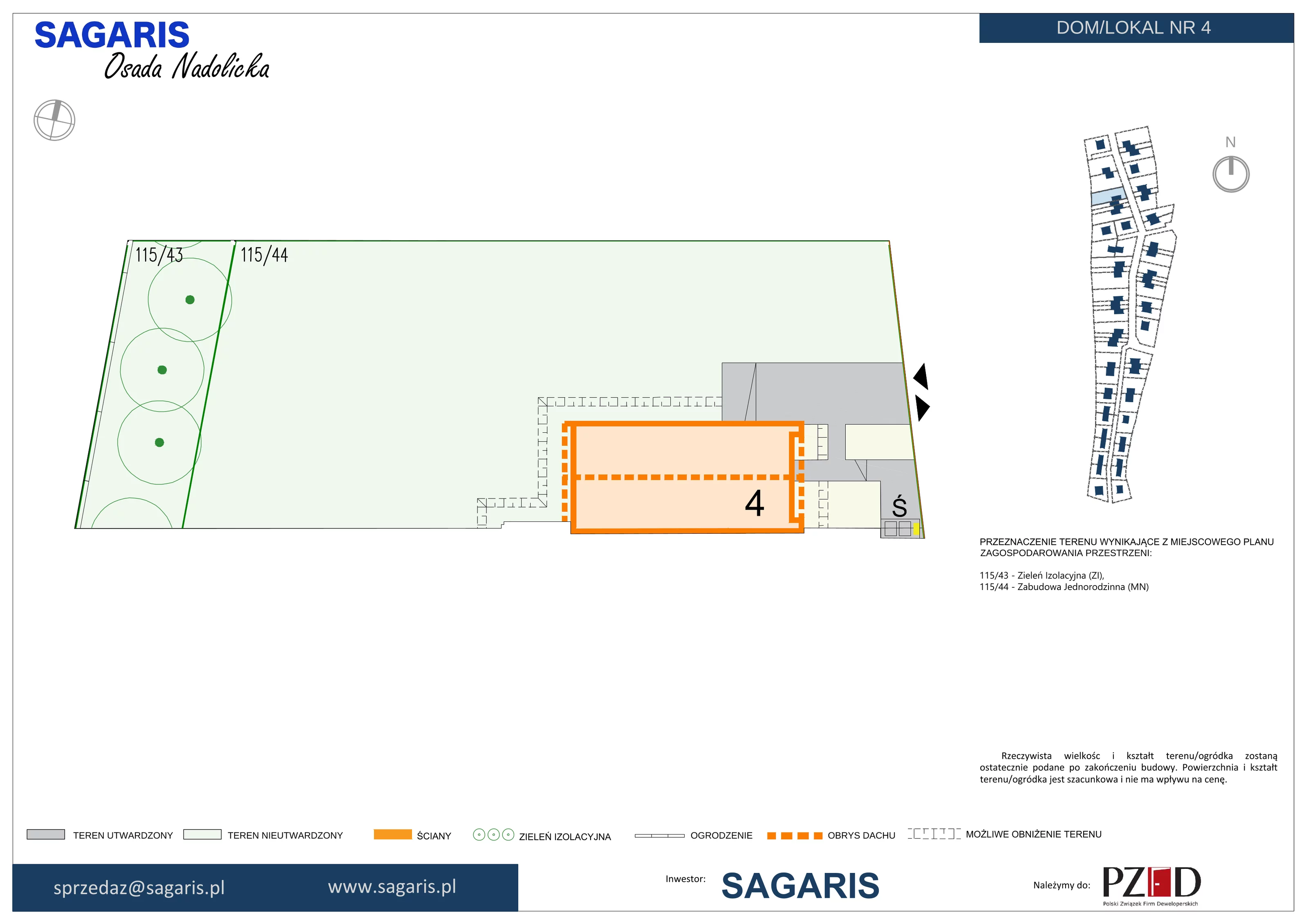 Dom 105,07 m², oferta nr 4, Osada Nadolicka, Nadolice Małe, ul. Wrocławska