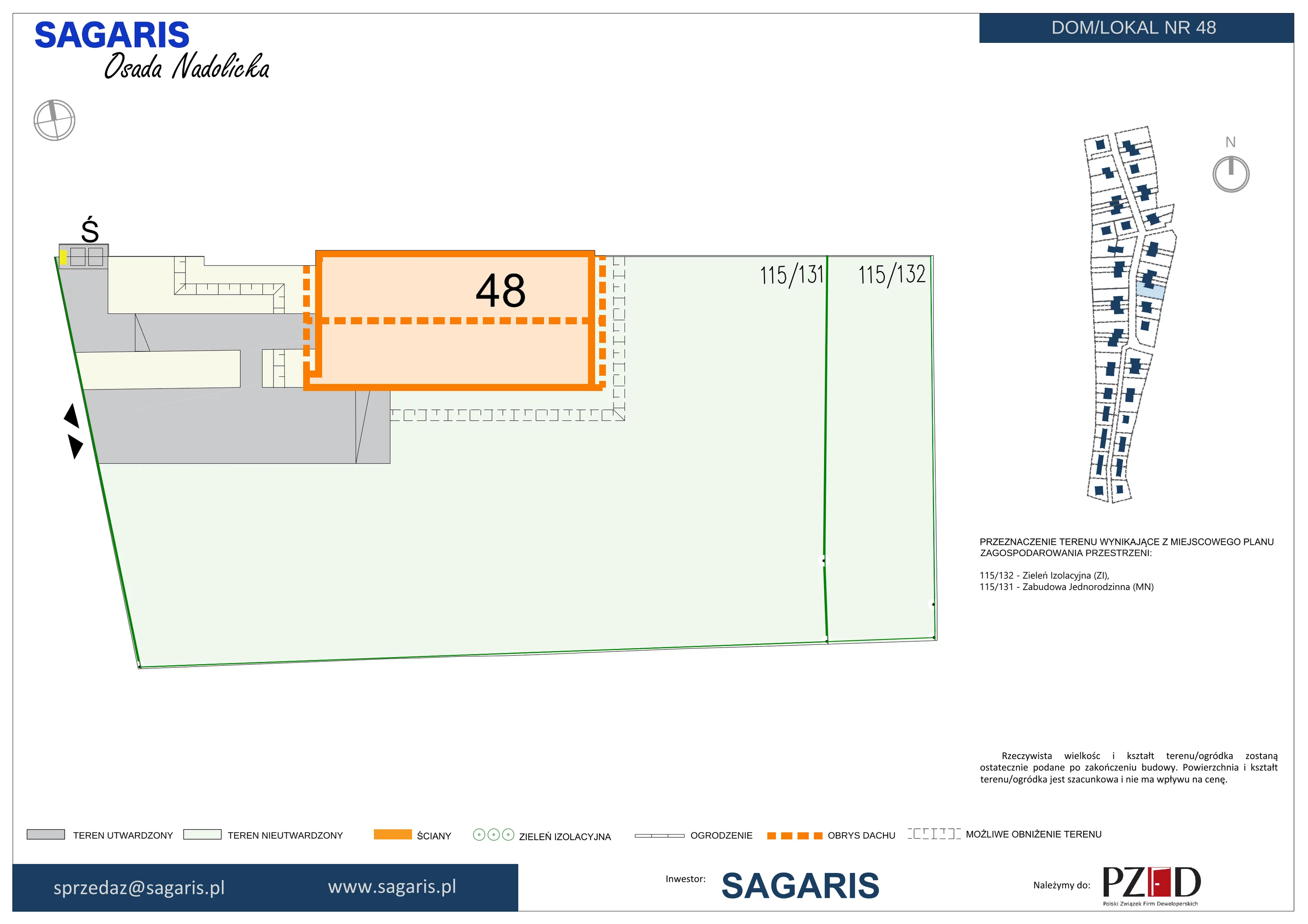 Dom 105,07 m², oferta nr 48, Osada Nadolicka, Nadolice Małe, ul. Wrocławska