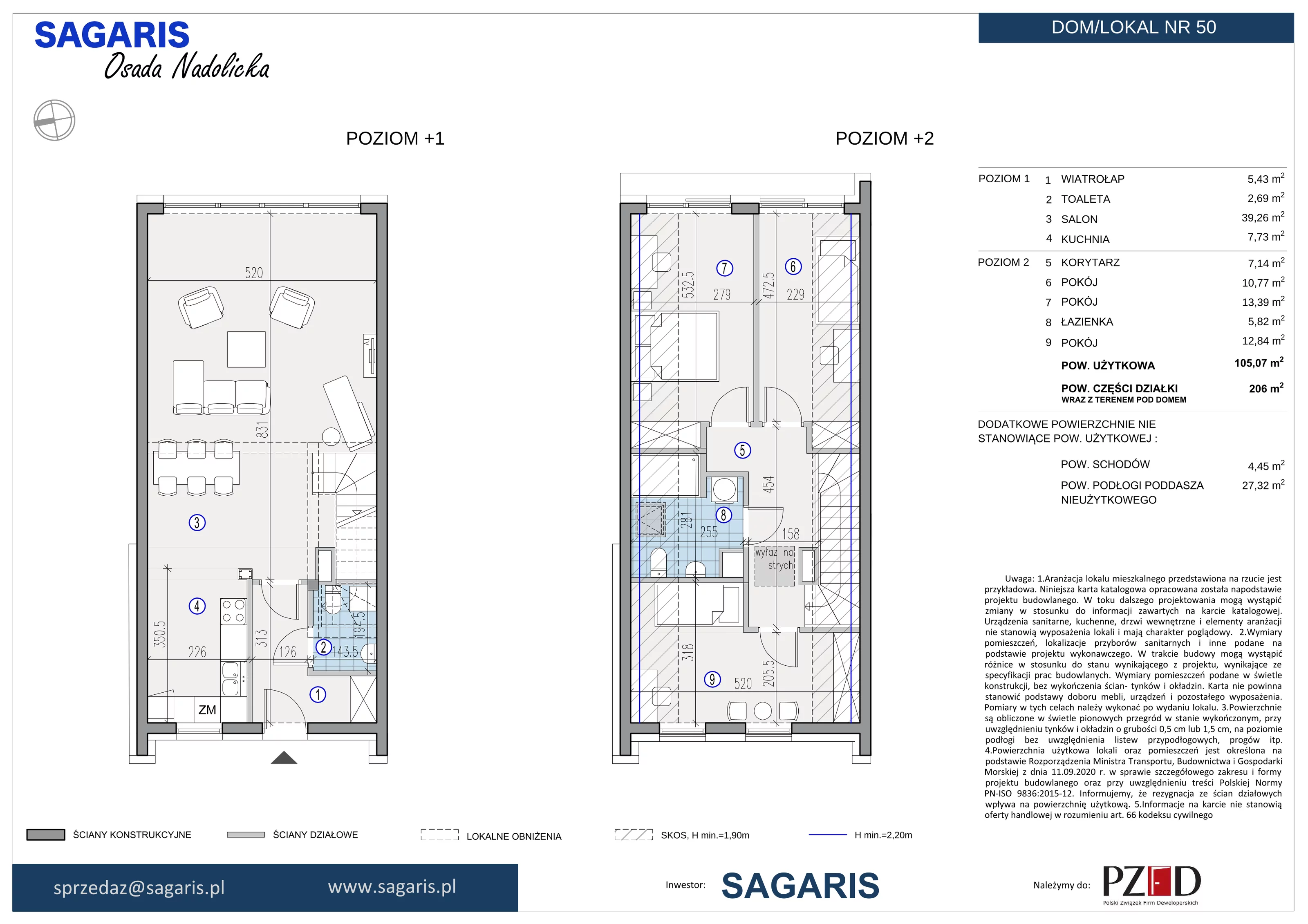 Dom 105,07 m², oferta nr 50, Osada Nadolicka, Nadolice Małe, ul. Wrocławska