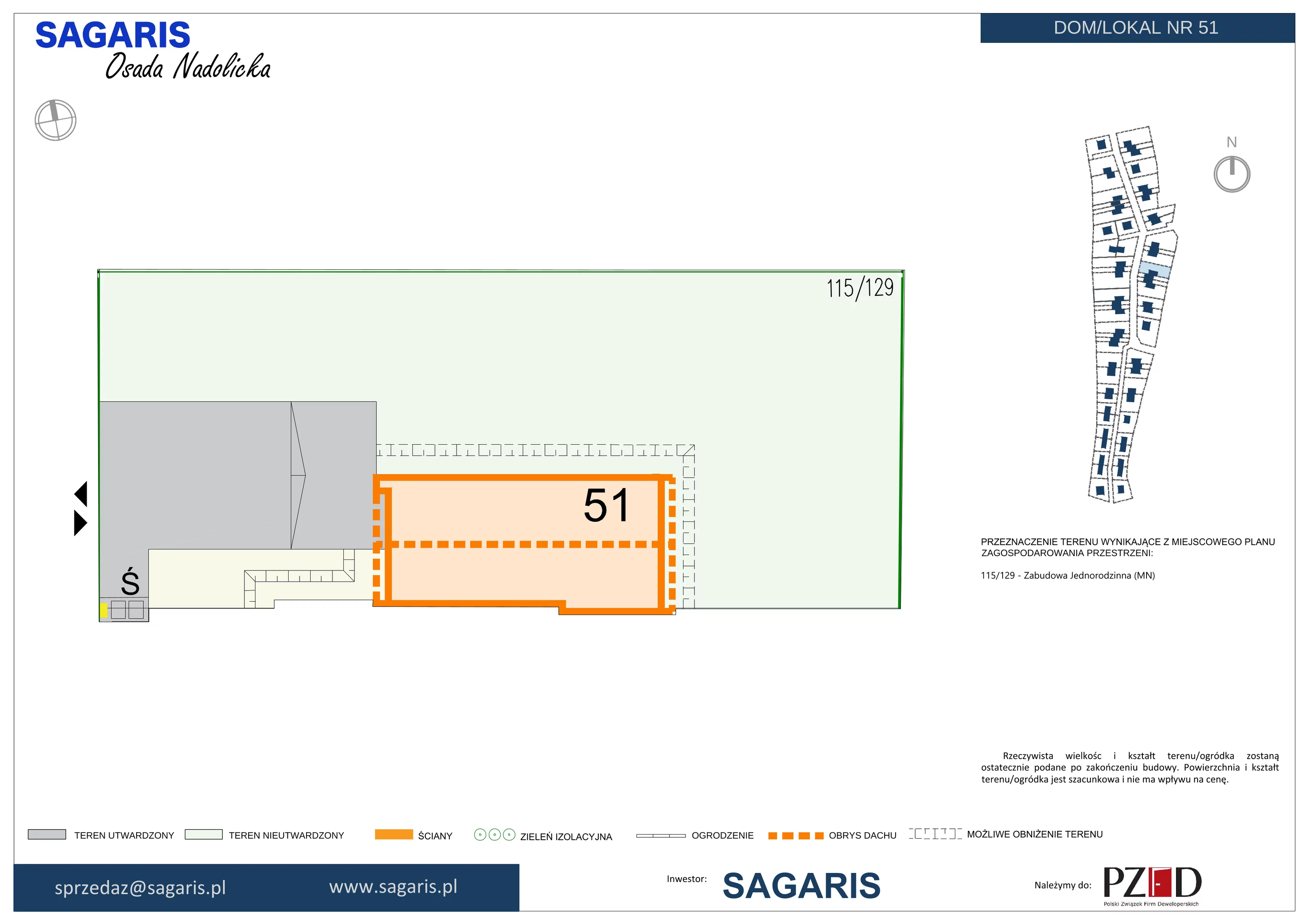 Dom 105,07 m², oferta nr 51, Osada Nadolicka, Nadolice Małe, ul. Wrocławska