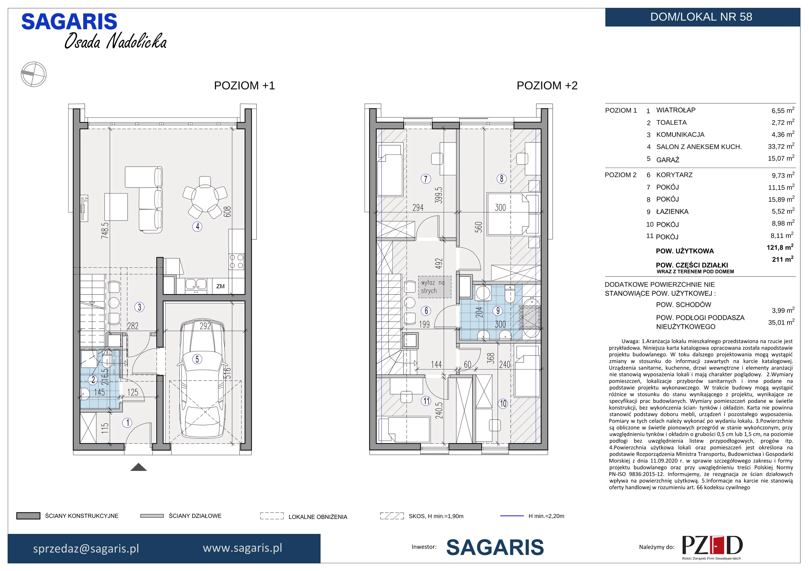 Dom 121,80 m², oferta nr 58, Osada Nadolicka, Nadolice Małe, ul. Wrocławska