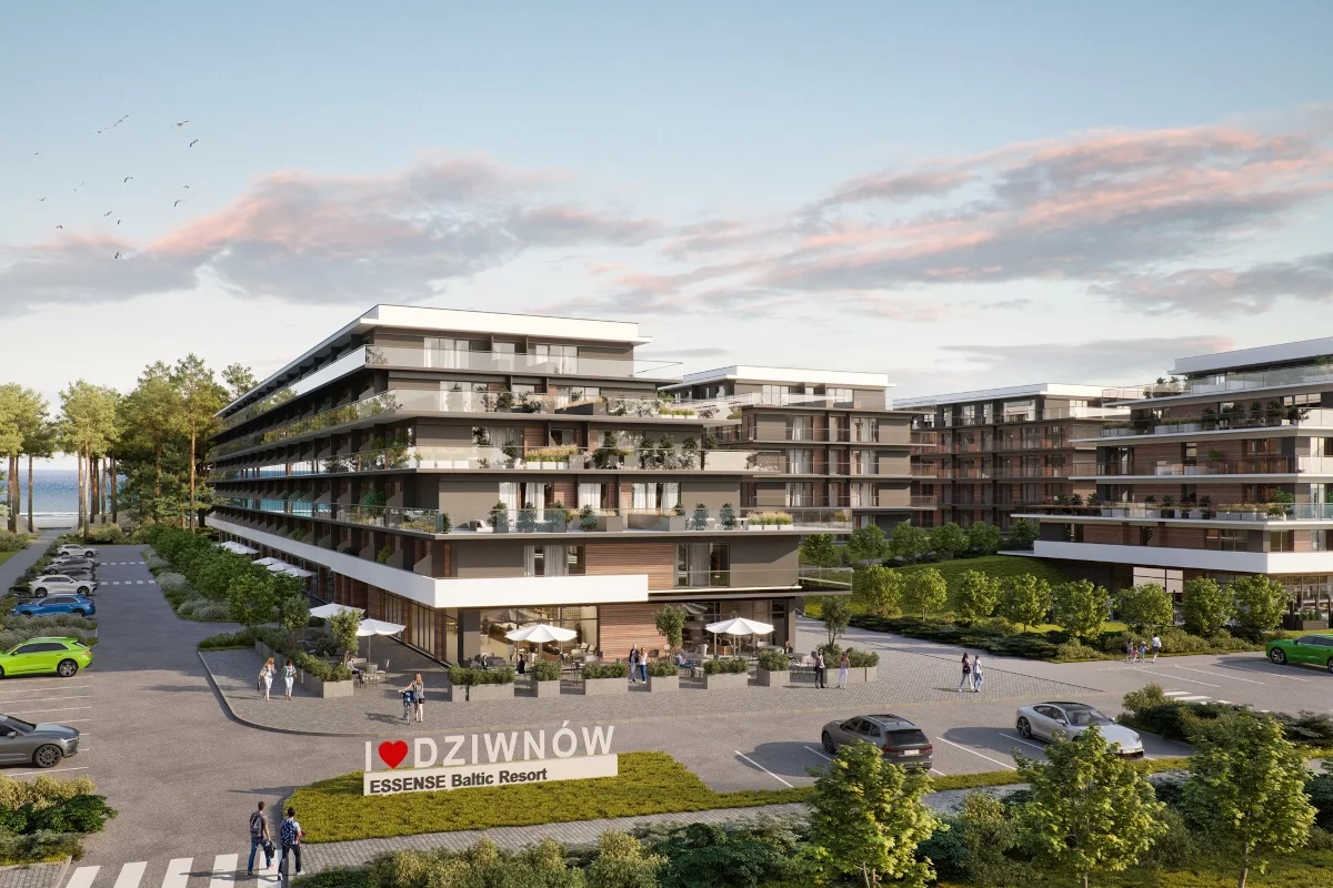 Mieszkanie 38,00 m², poziom -1, oferta nr B75, ESSENSE Baltic Resort, Dziwnów, ul. Kaprala Koniecznego 14