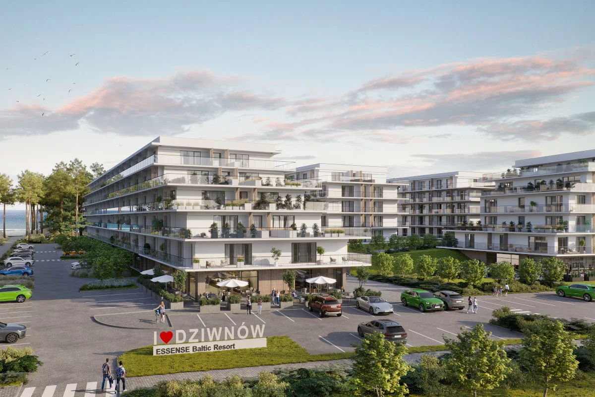 ESSENSE Baltic Resort, nowe apartamenty, Sagaris Constructions, ul. Kaprala Koniecznego 14, Dziwnów