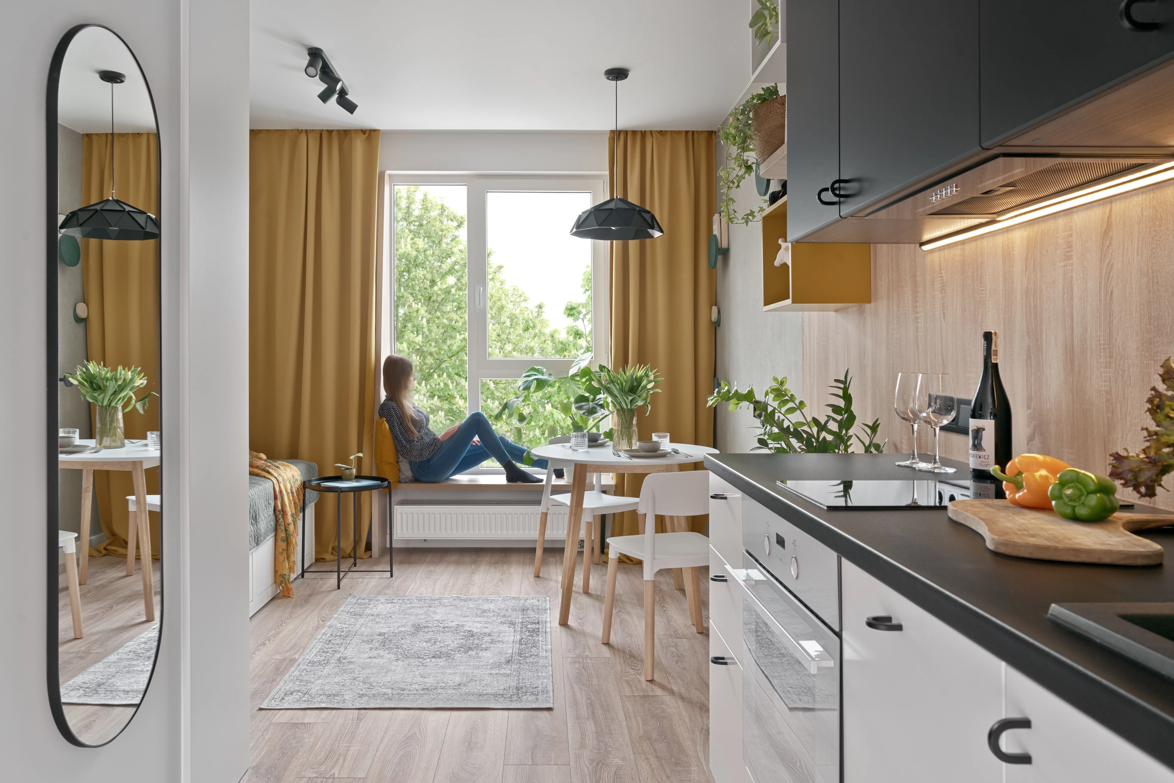 Stylish studio apartment - Zaspa Gdansk