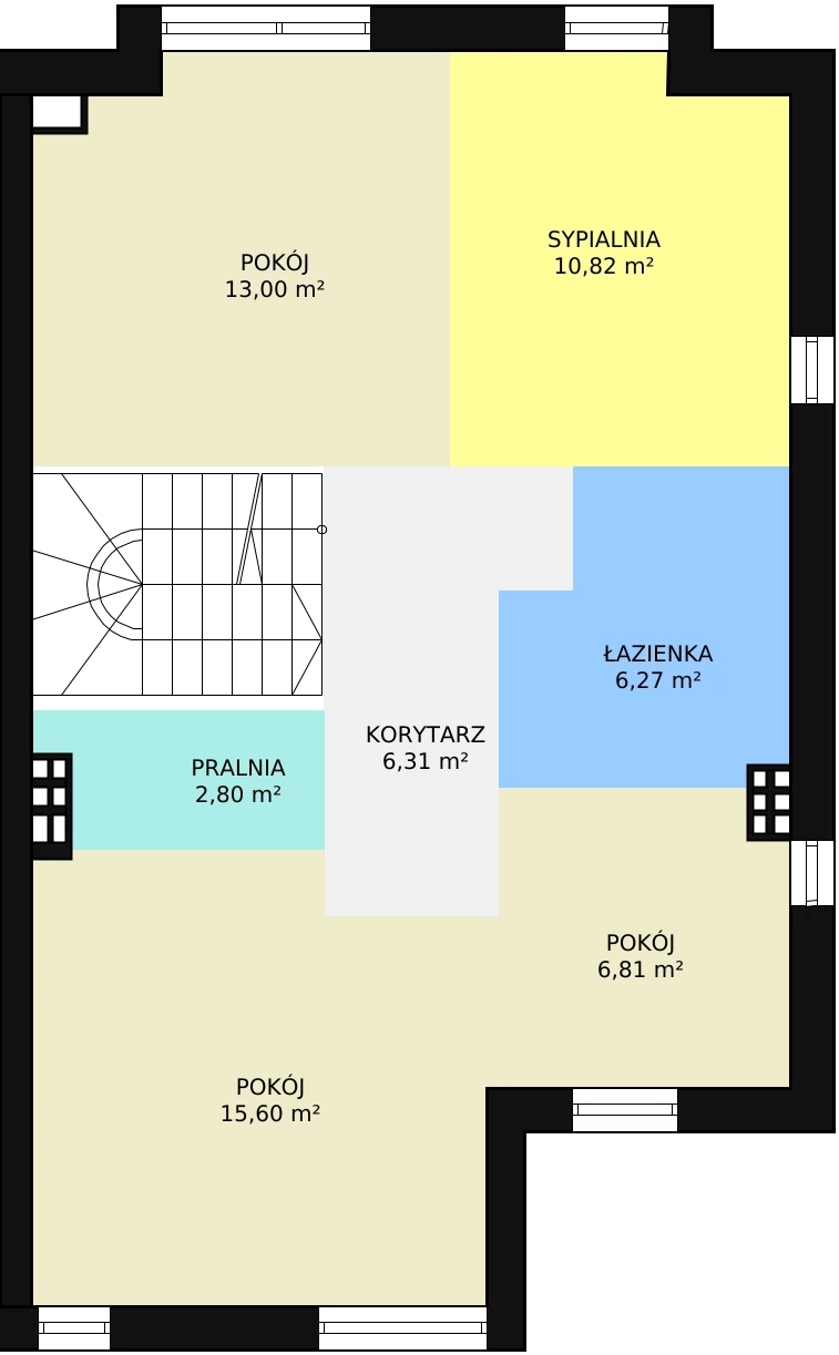 Dom 130,00 m², oferta nr 10B, Wzgórze Witosa, Tarnowskie Góry, Repty Śląskie, ul. Witosa 78