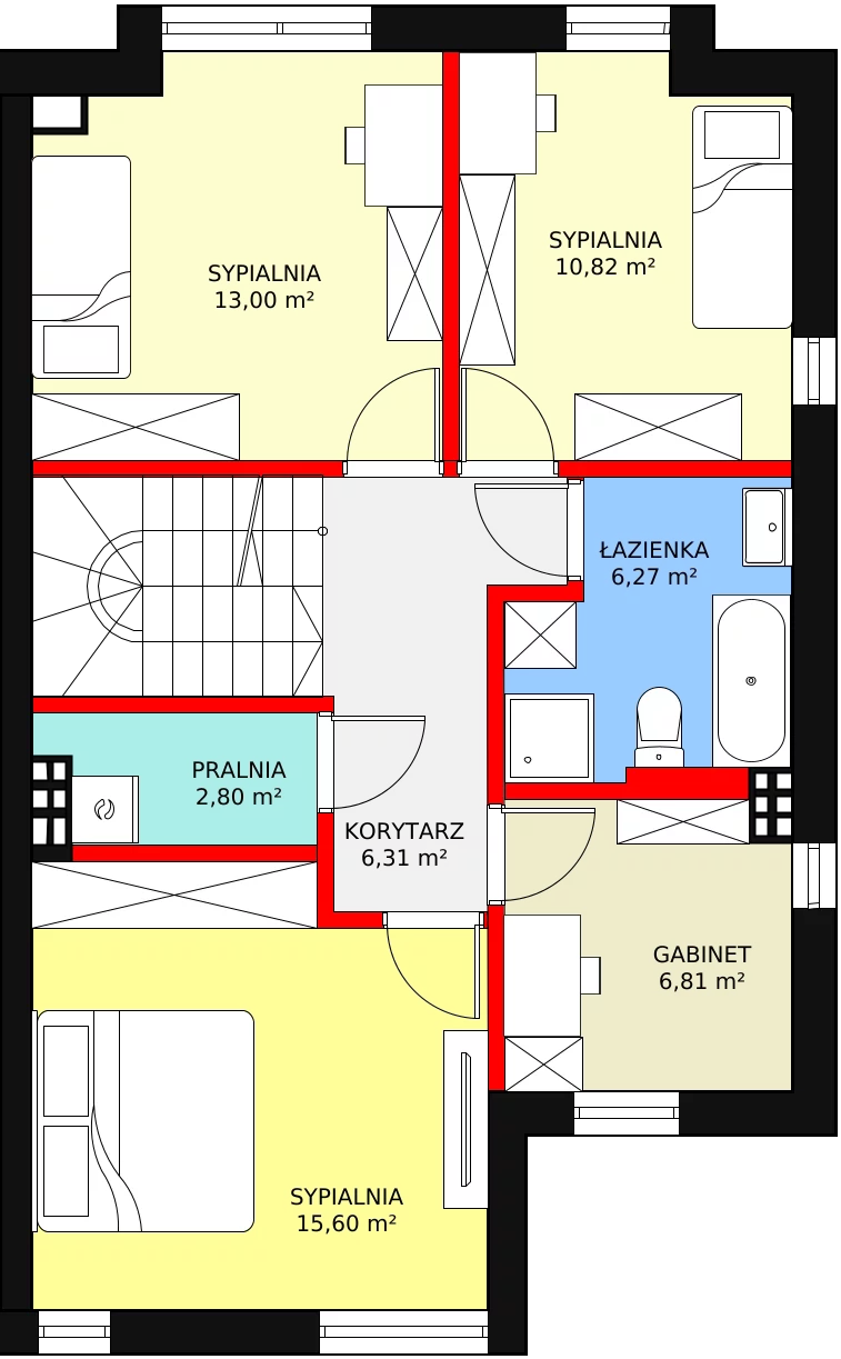 Dom 125,00 m², oferta nr 11B, Wzgórze Witosa, Tarnowskie Góry, Repty Śląskie, ul. Witosa 78