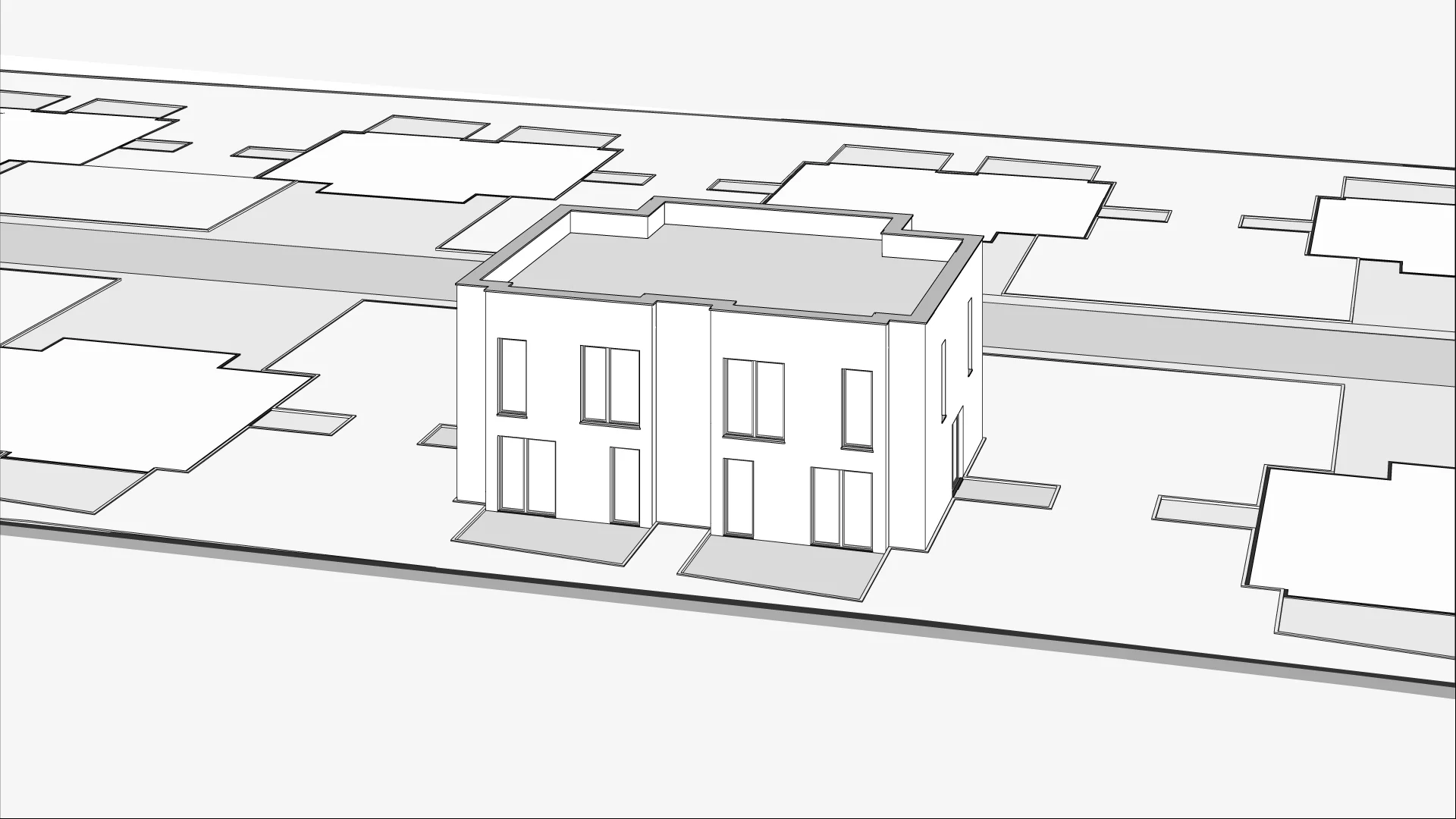 Wirtualna makieta 3D domu 125 m², 13A - DWULOKALOWY