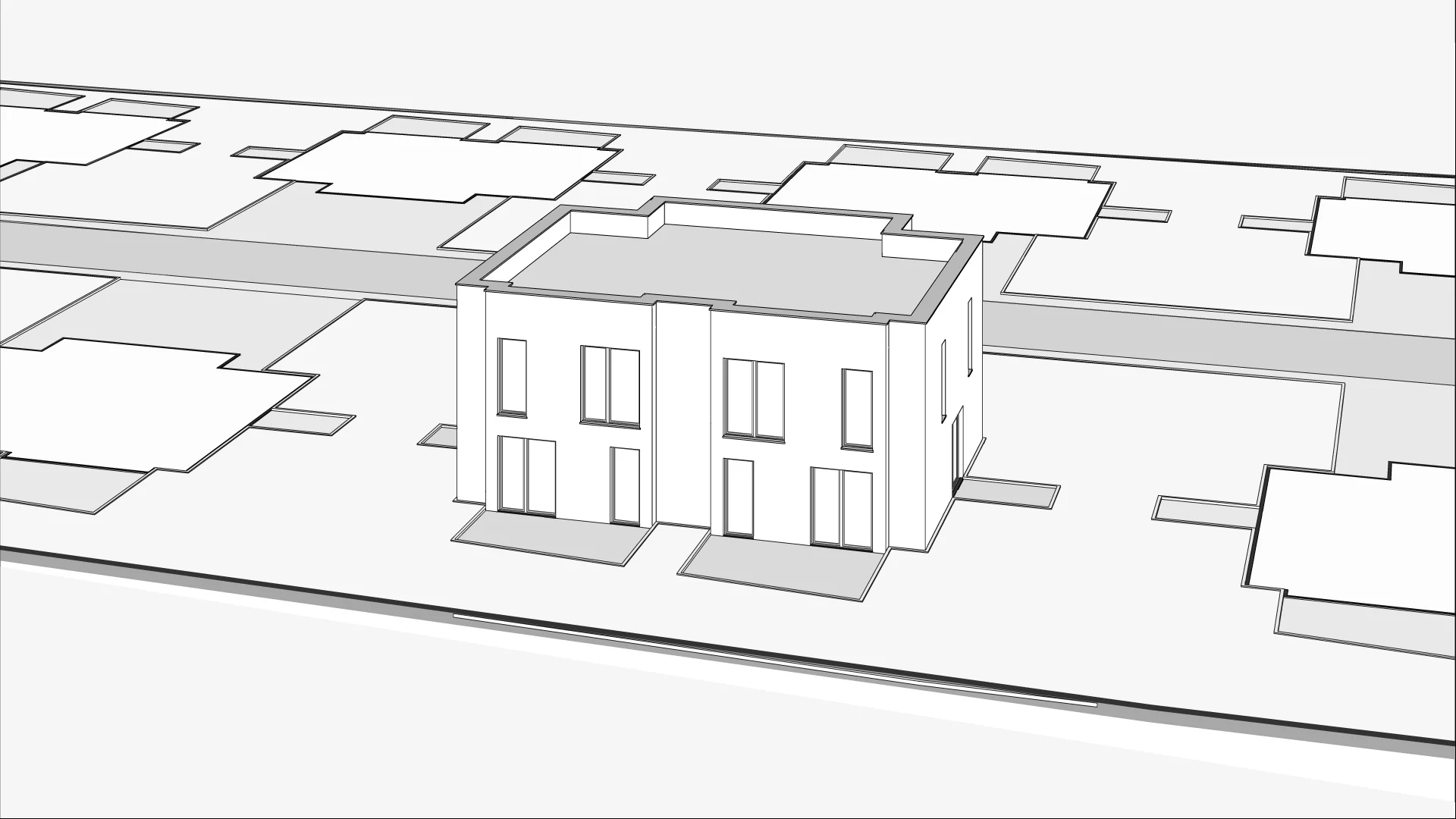 Wirtualna makieta 3D domu 130 m², 14B