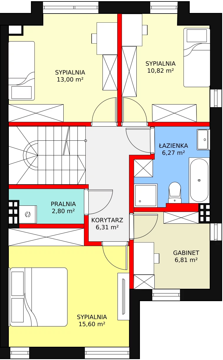 Dom 125,00 m², oferta nr 15B, Wzgórze Witosa, Tarnowskie Góry, Repty Śląskie, ul. Witosa 78