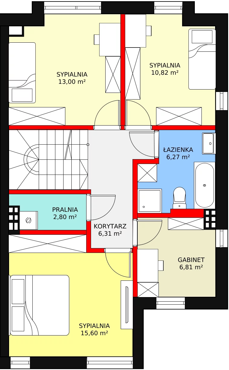 Dom 125,00 m², oferta nr 17B, Wzgórze Witosa, Tarnowskie Góry, Repty Śląskie, ul. Witosa 78