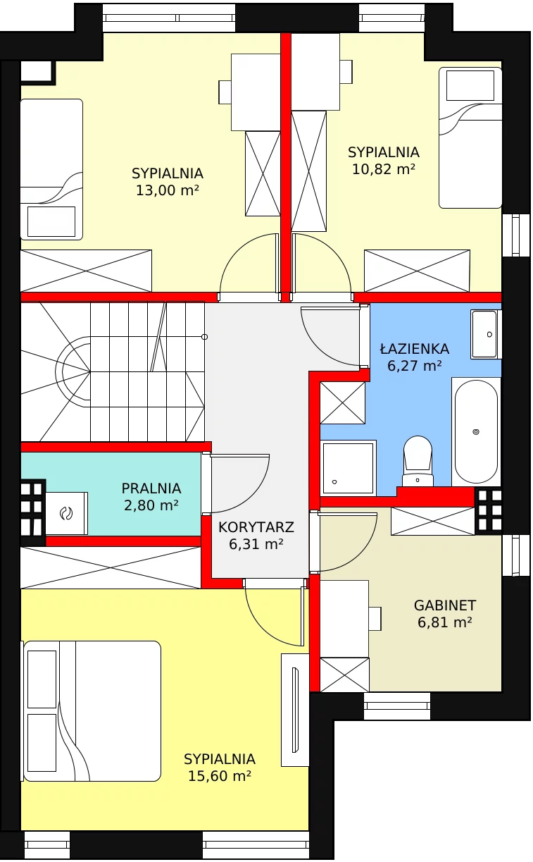 Dom 125,00 m², oferta nr 20B, Wzgórze Witosa, Tarnowskie Góry, Repty Śląskie, ul. Witosa 78