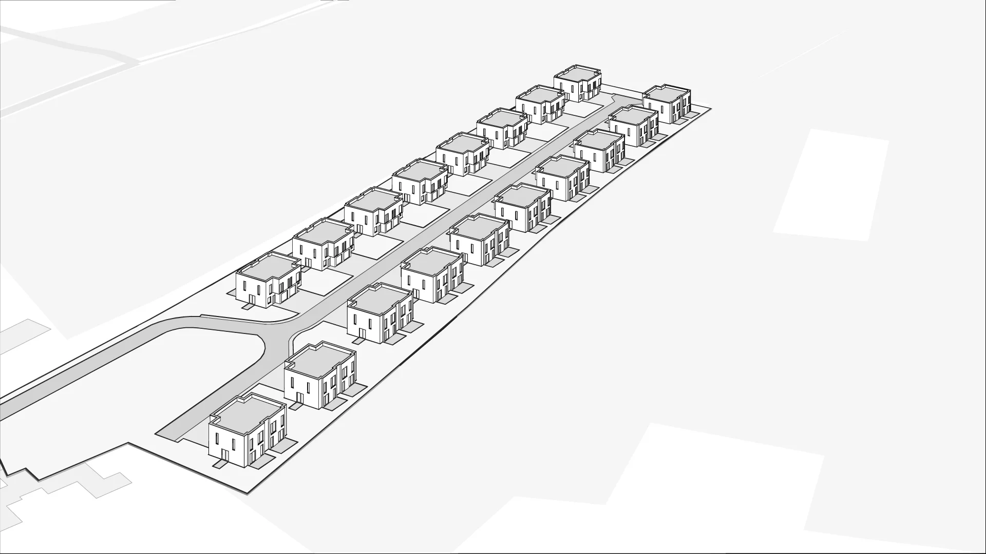 Wirtualna makieta 3D inwestycji Wzgórze Witosa