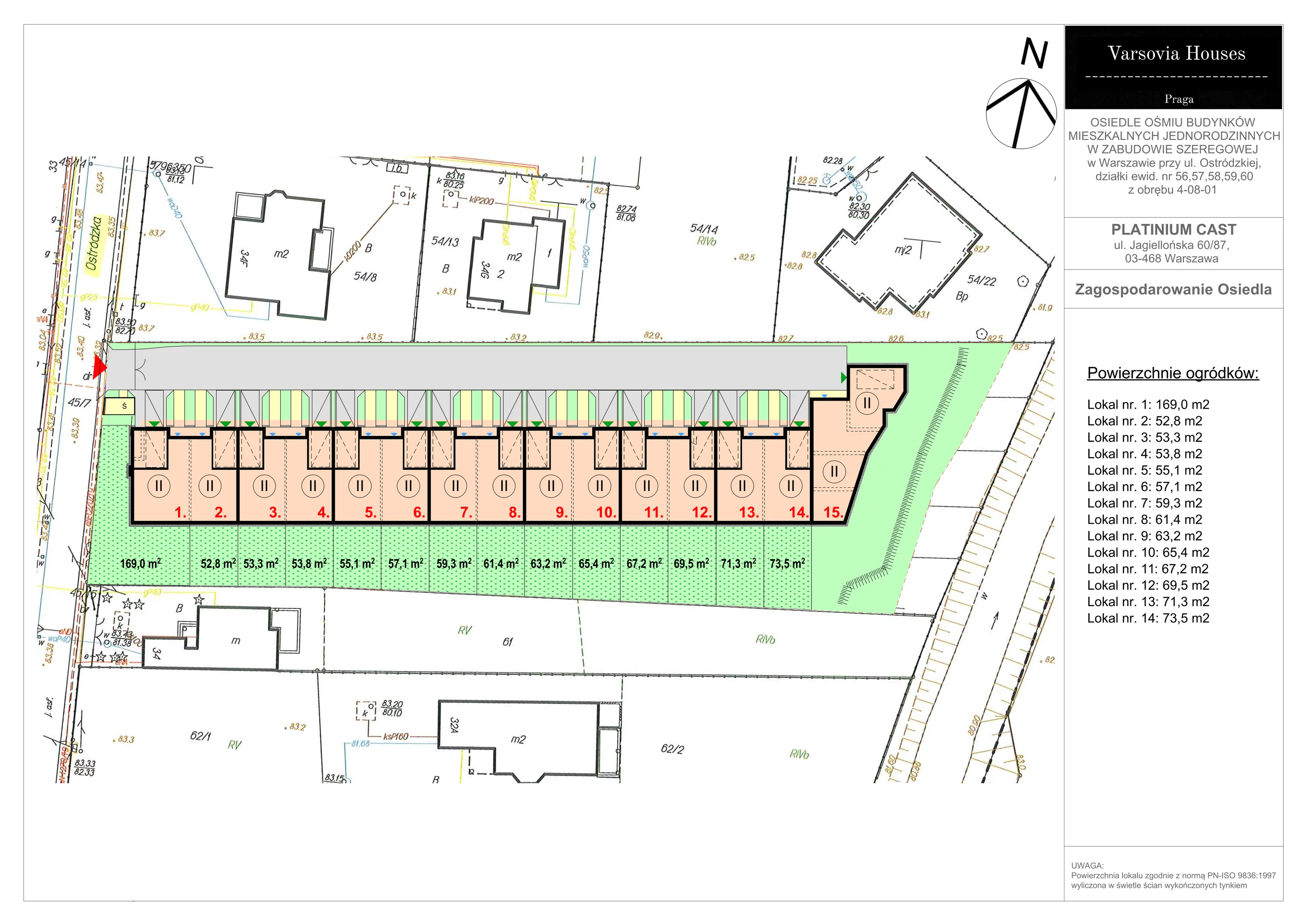 Dom 146,70 m², oferta nr 3, Varsovia Houses Praga, Warszawa, Targówek, Bródno, ul. Ostródzka 34 A-idx