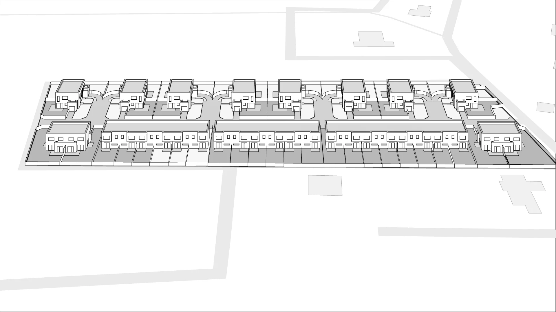 Wirtualna makieta 3D inwestycji Osiedle Hiacyntowe