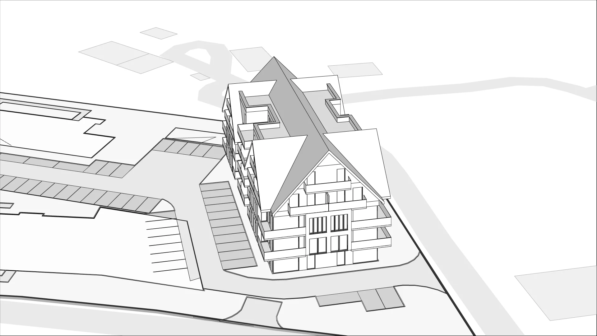 Wirtualna makieta 3D apartamentu inwestycyjnego 35.2 m², B3/-1/5