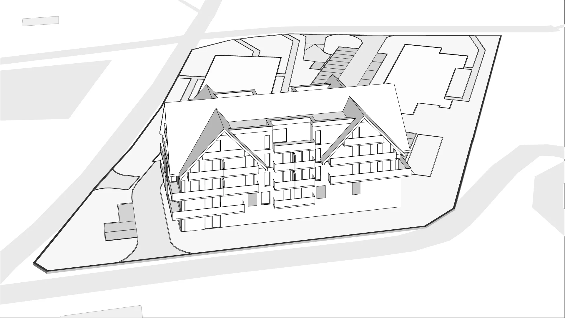 Wirtualna makieta 3D apartamentu inwestycyjnego 51.05 m², B3/0/7