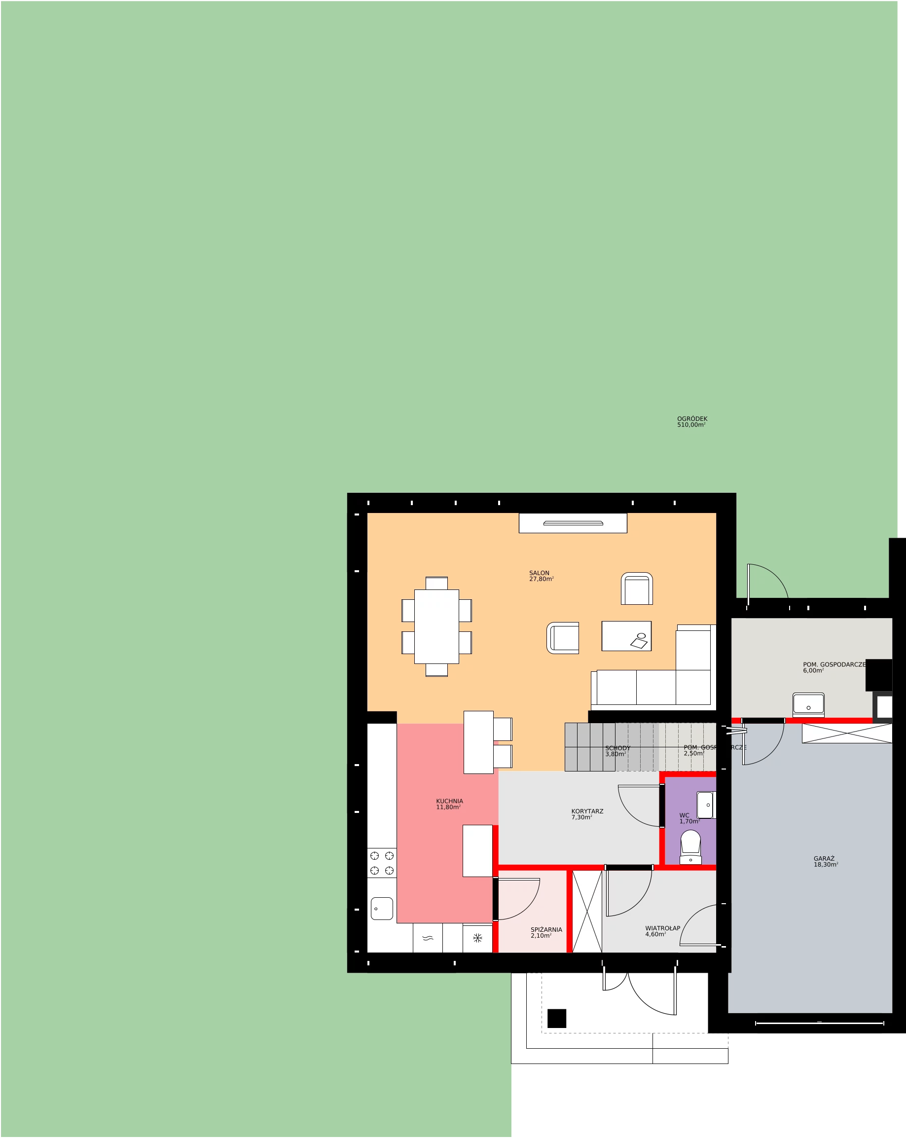 Zalety domu 161.5 m², 47A