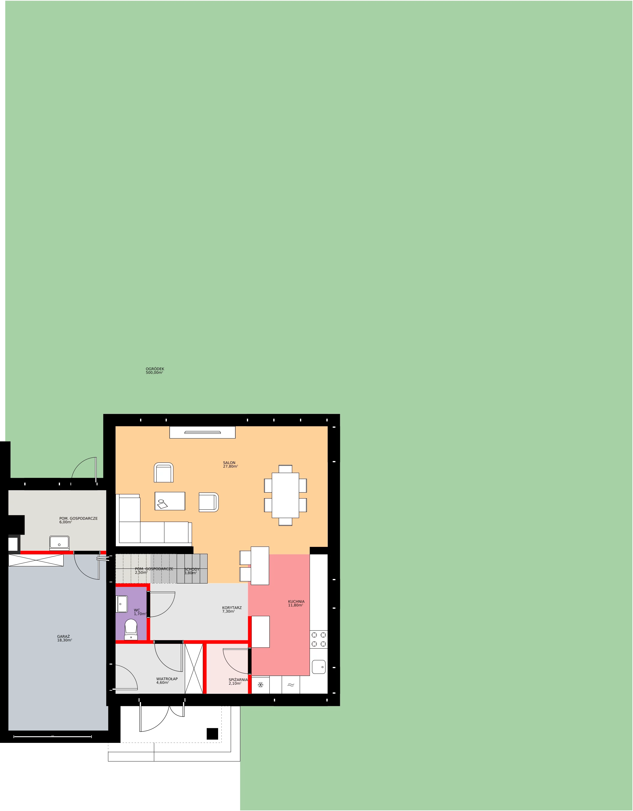 Zalety domu 161.5 m², 49B