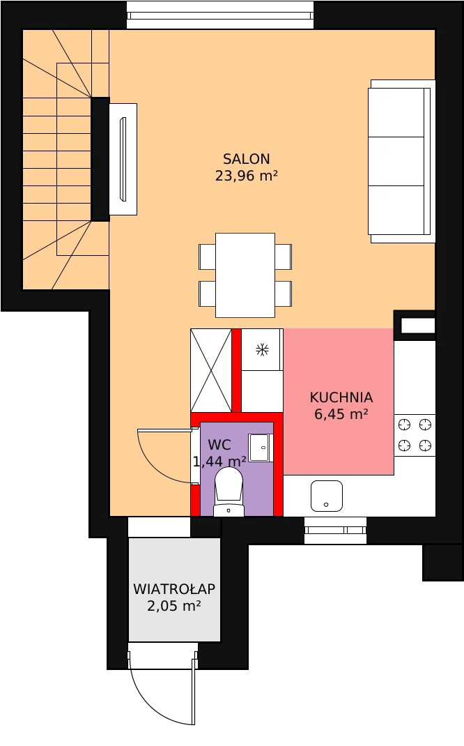 Dom 72,02 m², oferta nr 45A/2, Osiedle 11 Listopada, Zielonka, ul. 11 Listopada 45