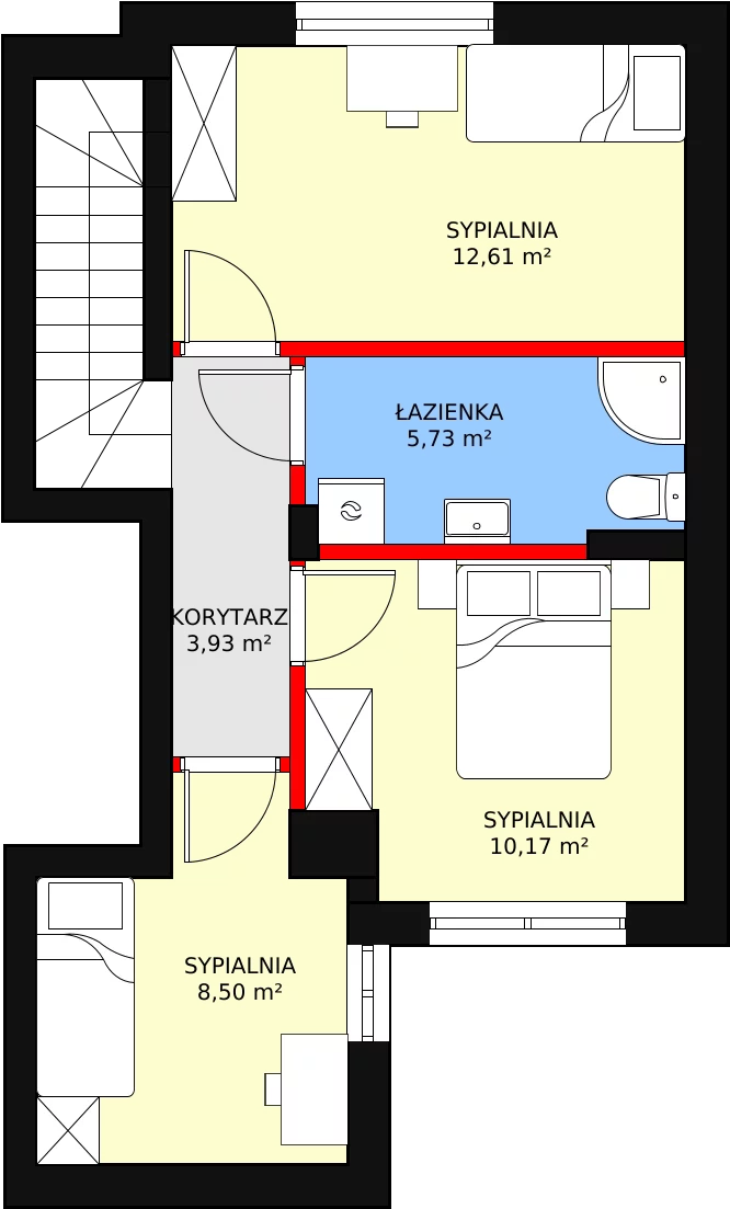 Dom 74,84 m², oferta nr 45D/2, Osiedle 11 Listopada, Zielonka, ul. 11 Listopada 45