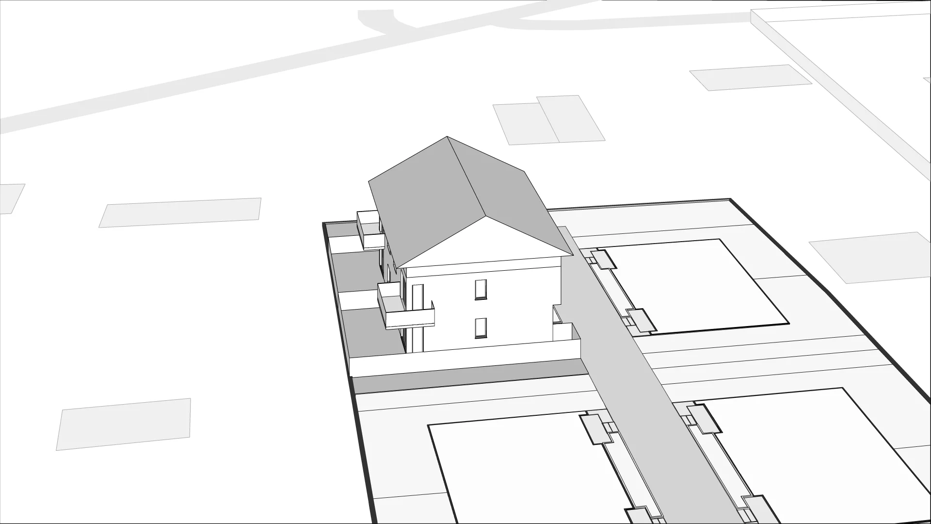 Wirtualna makieta 3D mieszkania 69.77 m², E1