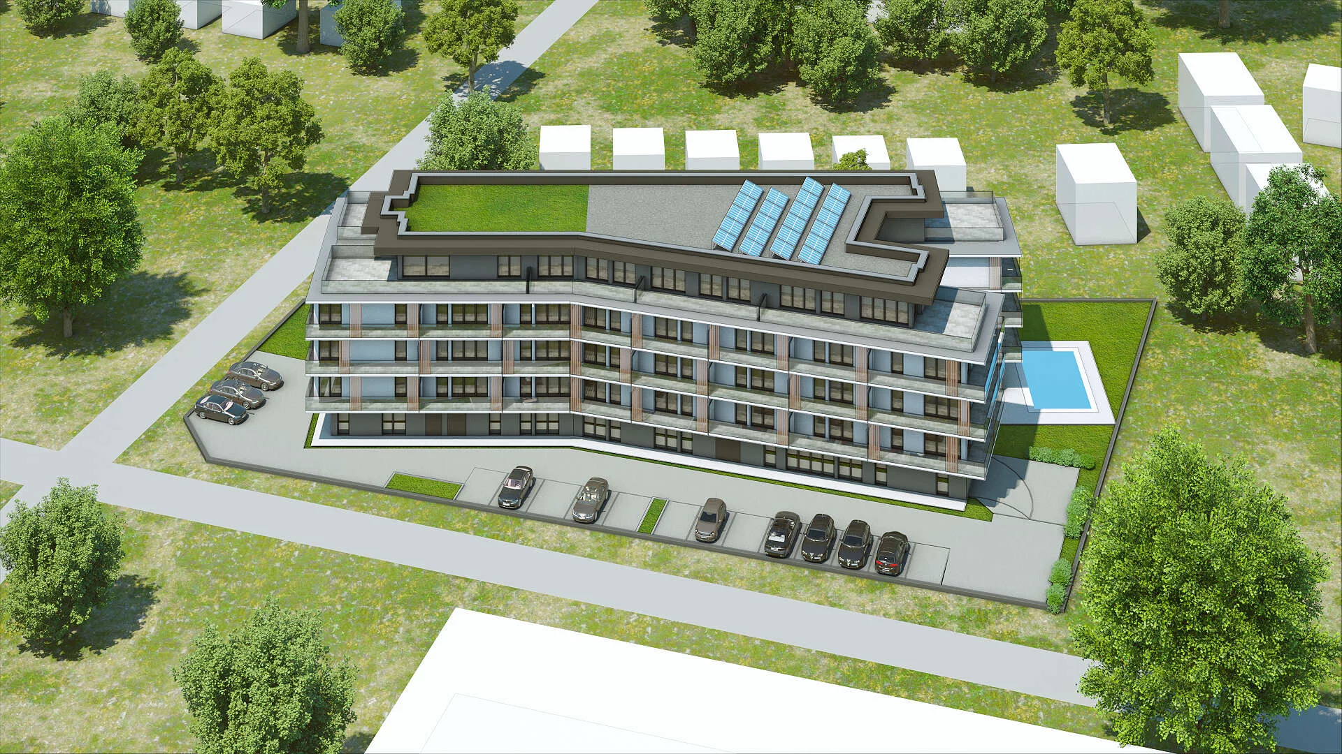 Wirtualna makieta 3D inwestycji Ventis Apartments