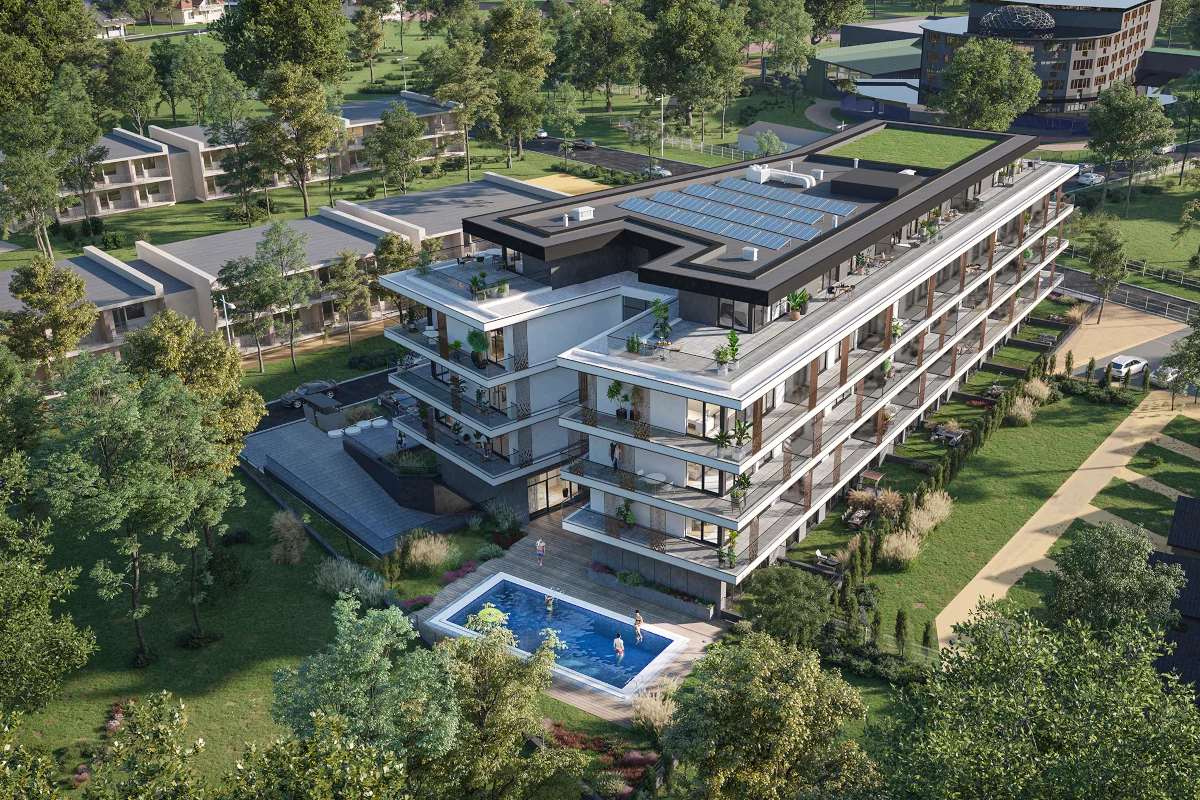 Ventis Apartments, nowe mieszkania, Dux Invest Sp. z o. o., ul. Wczasowa, Jastrzębia Góra