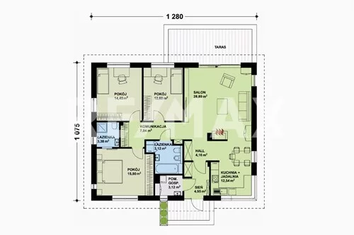 Dom 134,00 m², oferta nr , 68/13467/ODS, Siemyśl