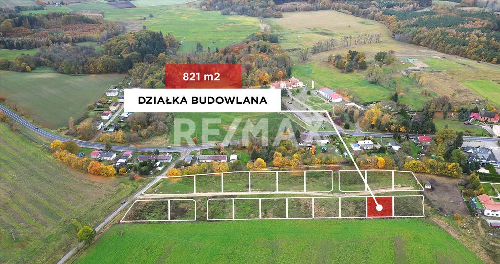 Działka 821,00 m², Rymań, Koszalińska, Sprzedaż