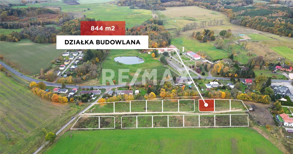 Działka 844,00 m², Rymań, Koszalińska, Sprzedaż