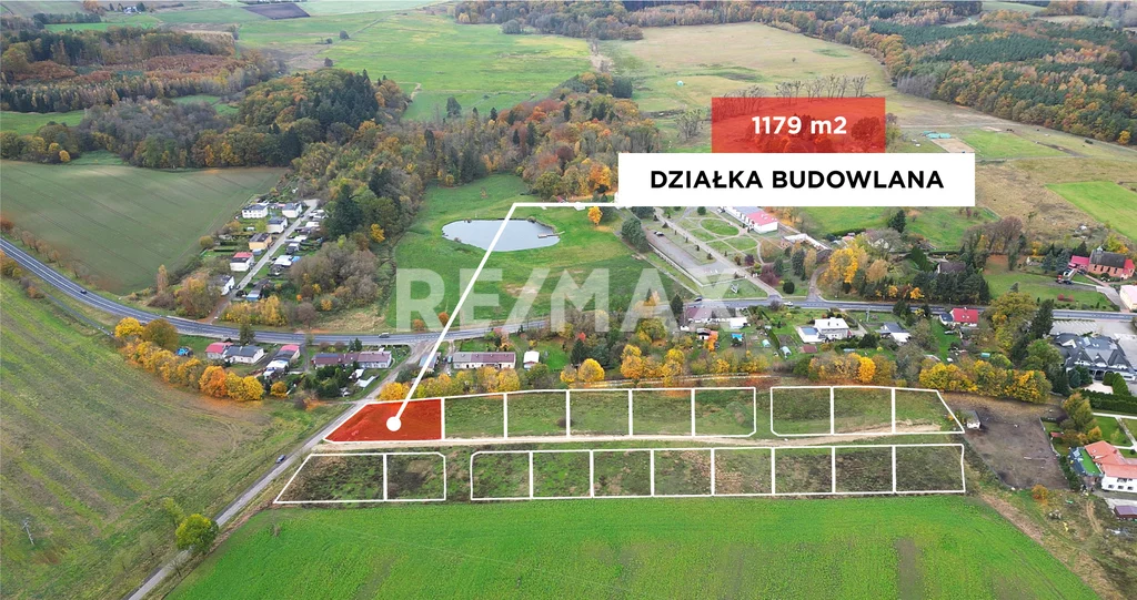 Działka 1 179,00 m², Rymań, Koszalińska, Sprzedaż