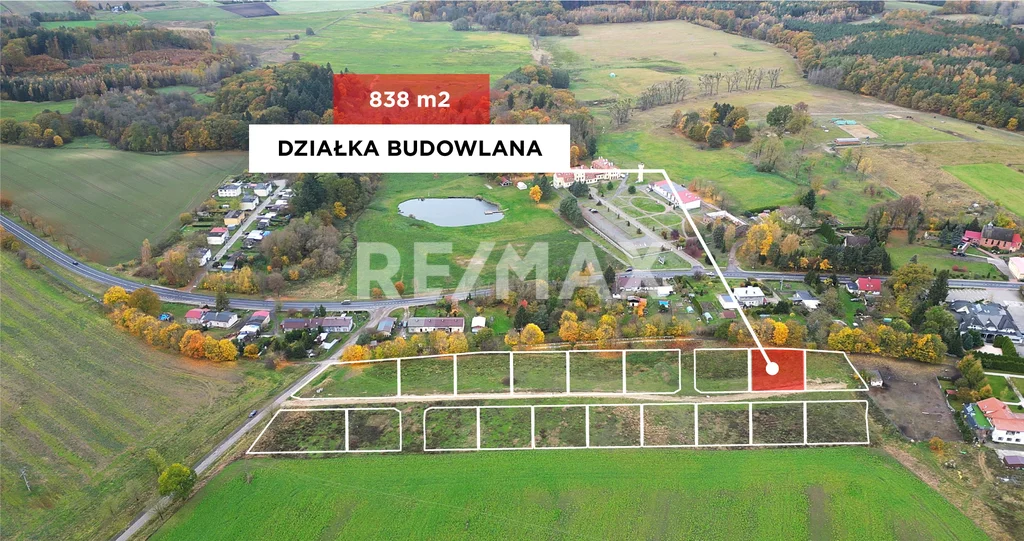 Działka na sprzedaż, 838,00 m², oferta nr 109/13467/OGS