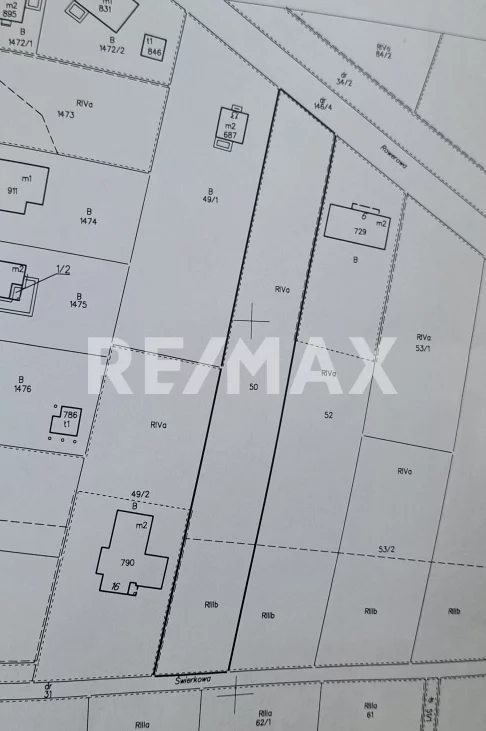 Działka 1 500,00 m², oferta nr , 142/13467/OGS, Charzyno, Rowerowa