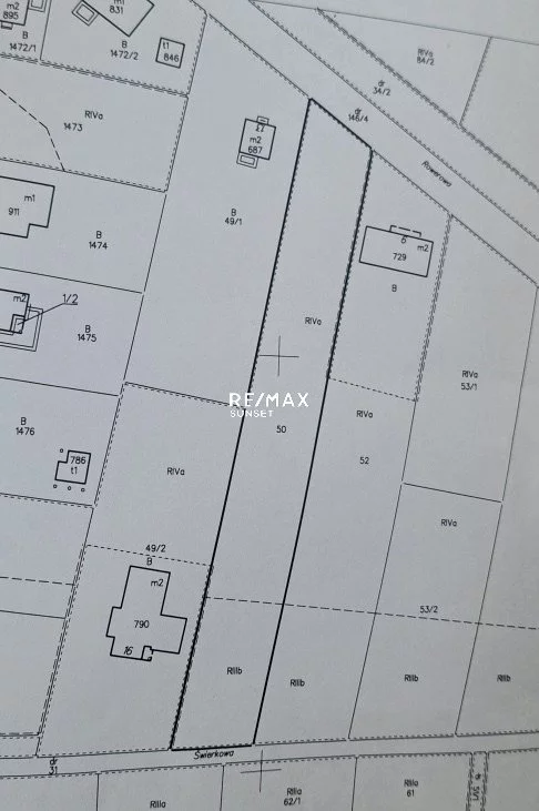 Działka 1 500,00 m², oferta nr , 11-GS-Dzj9ONuoY8, Charzyno, Rowerowa