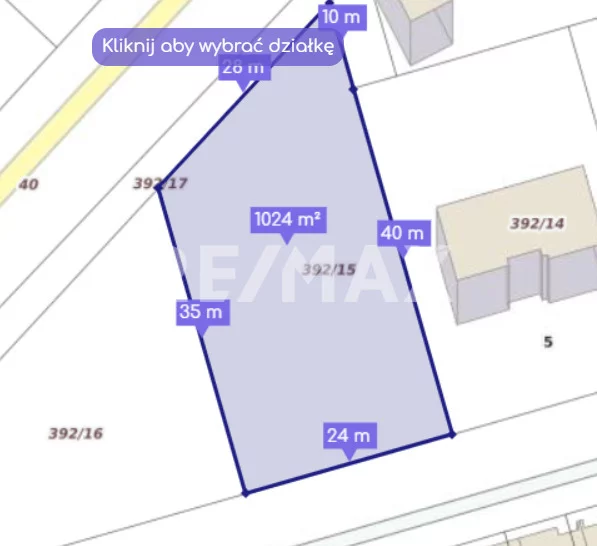 Działka 1 024,00 m², oferta nr , 144/13467/OGS, Siemyśl